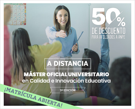 Máster Calidad Educativa - Matrícula Abierta