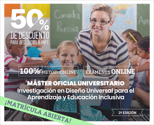 Máster DUA - Matrícula Abierta